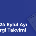 Vergi Takvimi kapak Eylül